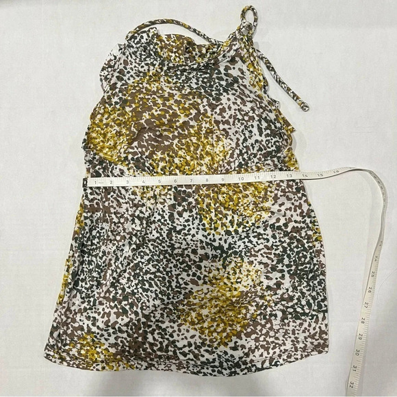 Women's Banana Republic Halter Tank Top Ruffles Size Medium - Picture 10 of 10